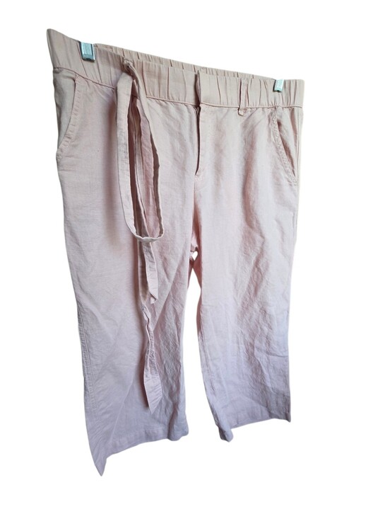 Liz Claiborne Pants - Liz Claiborne Linen-Cotton Capri Pants